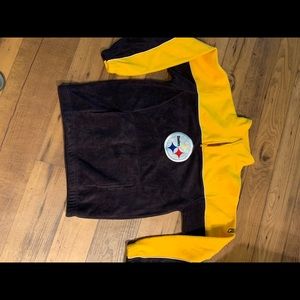 Pittsburgh Steelers fleece pull over